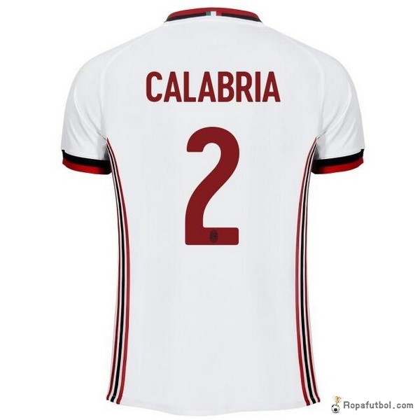 Camiseta AC Milan Replica Segunda Ropa Calabria 2017/18